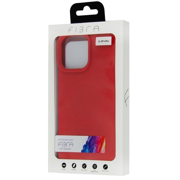 FIBRA Full Silicone Cover with MagSafe iPhone 13/14 Red 111106-3 фото