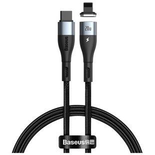 CATLXC-01 - Baseus Zinc Magnetic Safe Fast Charging Data Cable Type-C to IP PD 20W 1m Черный 15104449-1 фото