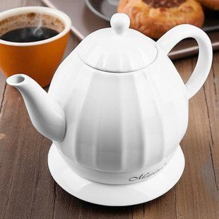 Електрочайник керамічний Maestro MR-070 White 1,2 л 1200 Вт EK_MR070pz/White фото