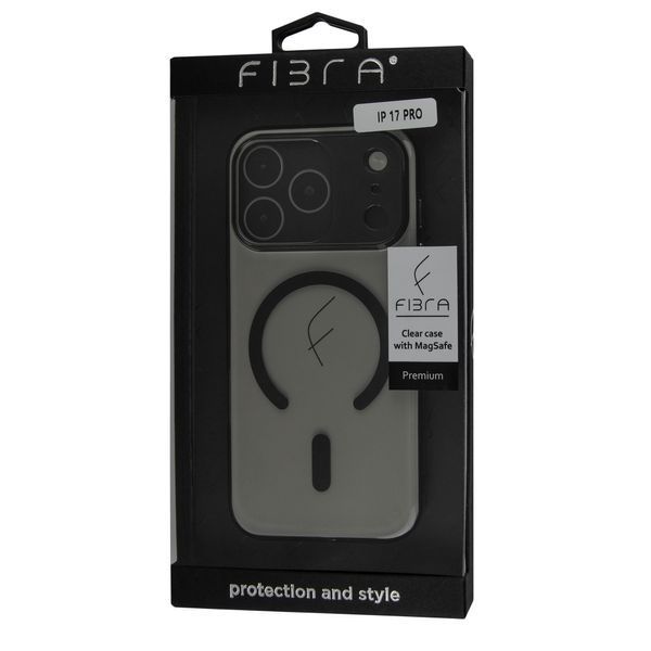 FIBRA Clear Сase with MagSafe iPhone 17 Pro Close Camera Clear 111288-6 фото