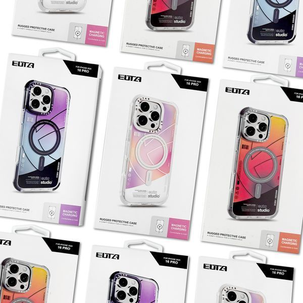 EUTA Enigma case with MagSafe iPhone 16 Pro Purple 111601-6 фото