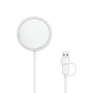 WiWU БЗУ Wi-W009 Magnetic Wirless White 010119-01 фото