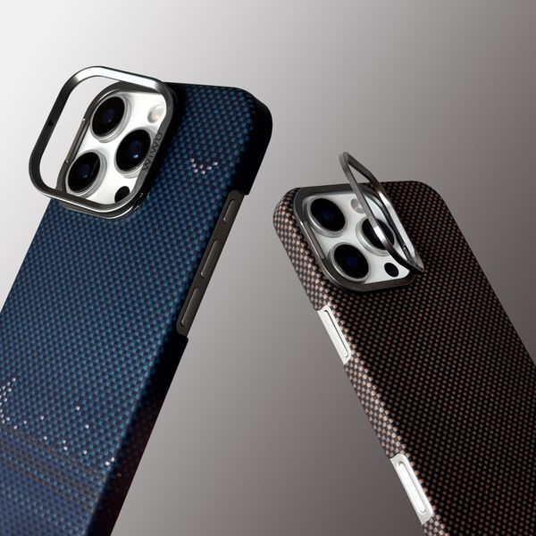 WIWU Чехол DCC-209 Aramid Saling for iPhone 16 Pro Max Blue Grey 112307-1 фото