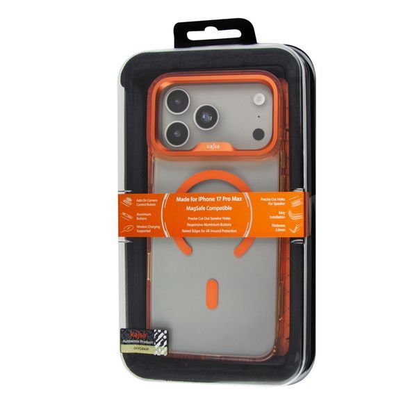 Kajsa Trans-Shield back case iPhone 17 Pro Max Silver 010191-03 фото