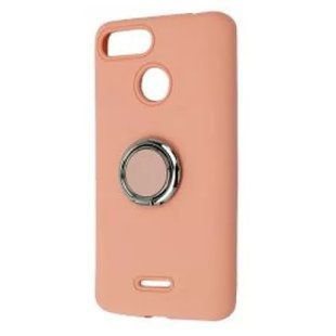Silicone Cover With Ring Xiaomi Redmi 6 Coral 15104358-2 фото