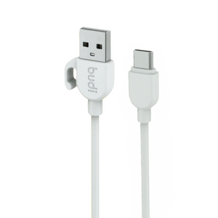 DC227T10W 1m 2.4A Type-C USB Cable White 1102368-29 фото