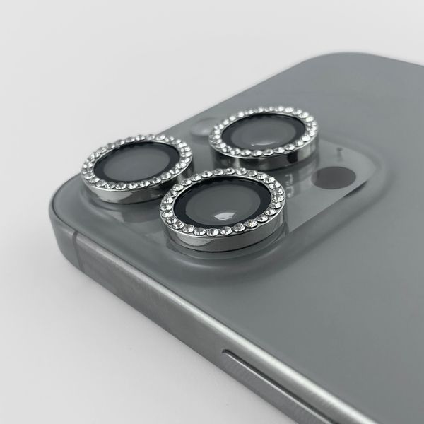 Diamond Camera Lens iPhone 11/12/12mini Silver 112139-1 фото