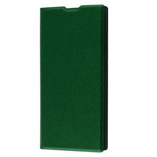 FIBRA Leather Flip case Samsung S24FE Green 15101805-69 фото