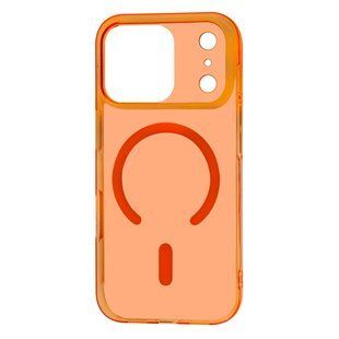 FIBRA Clear Сase with MagSafe iPhone 17 Pro Max Close Camera Orange 111288-6 фото