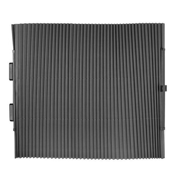 Солнцезащитная шторка на лобовое стекло с роликовым механизмом Vehicle Shade 1,2м*0,65 м Black 109307-1 фото