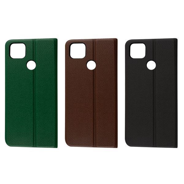 FIBRA Leather Flip case Xiaomi Redmi 9C / 10A Dark Green 111581-3 фото