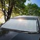 Солнцезащитная шторка на лобовое стекло с роликовым механизмом Vehicle Shade 1,2м*0,65 м Black 109307-1 фото 9